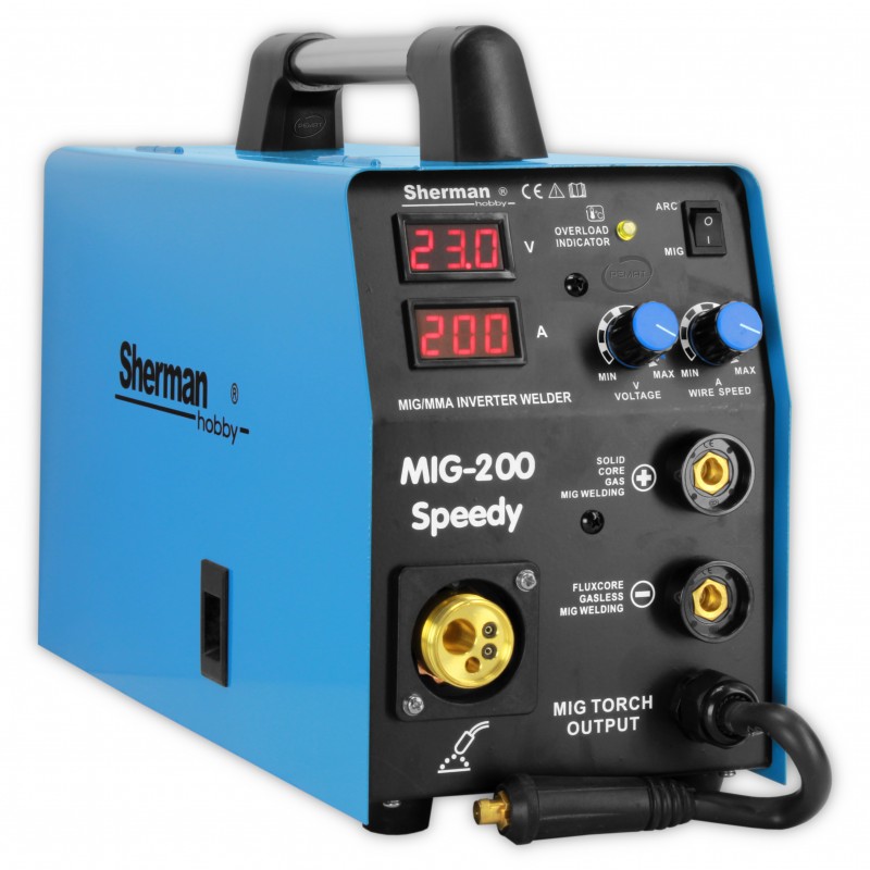 Ηλεκτροκόλληση MIG 200 Speedy 200A inverter 5kg spool